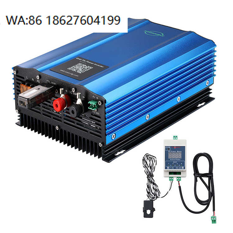 Grid Tie Inverter Limiter 2000W - อินเวอร์เตอร์โซลาร์เซลล์แบบเชื่อมต่อระบบกริด 500W-2000W เฟสเดียว IP65 กันน้ำ พร้อม
