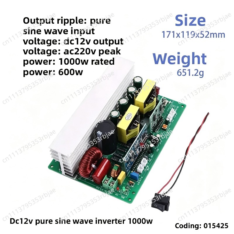 อินเวอร์เตอร์คลื่นไซน์บริสุทธิ - Pure Sine Wave Inverter Board 24V 48V บทวิจารณ์และราคา