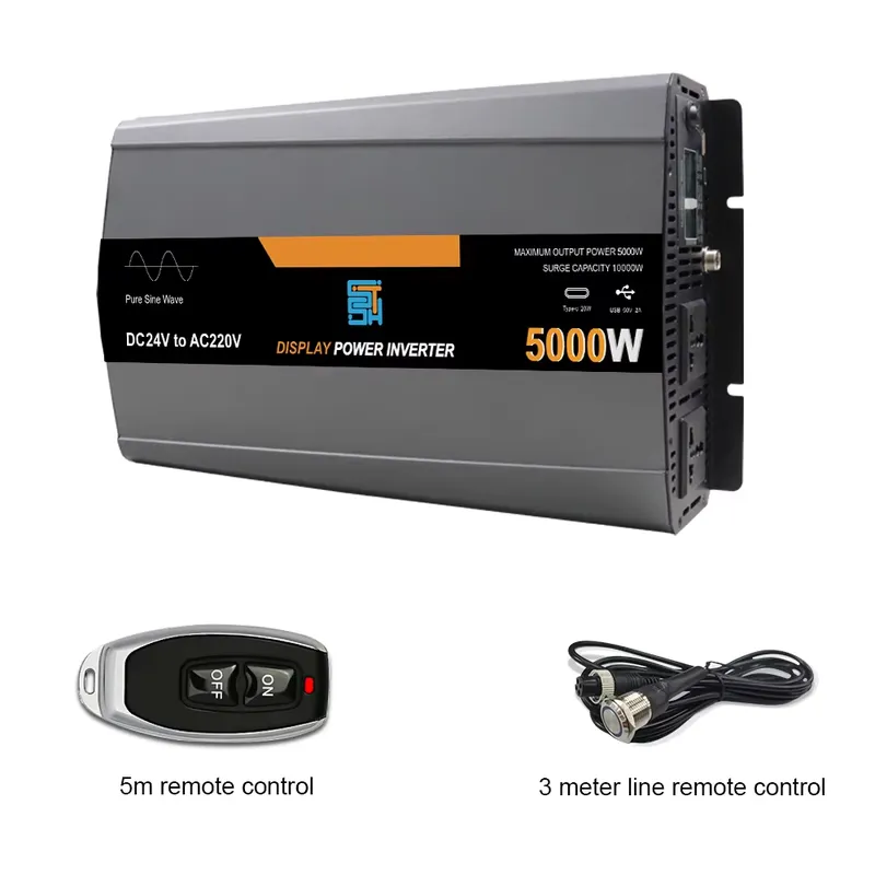 สำหรับอินเวอร์เตอร์แปลงไฟกระแส - Off Grid Solar Inverter 48V 6000W บทวิจารณ์และราคา