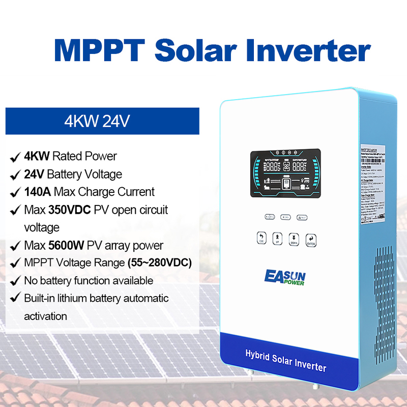 EASUN POWER อินเวอร์เตอร์ไฮบริ - Grid Tie Inverter Limiter 2000W บทวิจารณ์และราคา